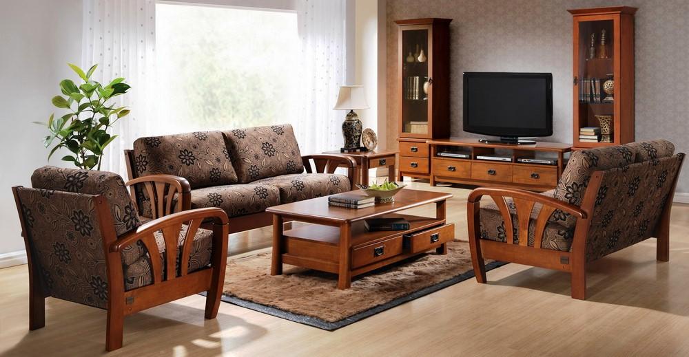 Thiết kế nội thất phòng khách với đồ gỗ thường theo phong cách cổ điển